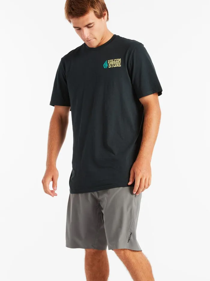 Mens Shorts Volcom 91 Trails Hybrid Shorts 8211 Pewter