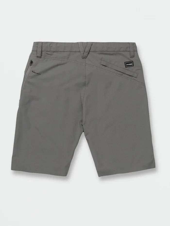 Mens Shorts Volcom 91 Trails Hybrid Shorts 8211 Pewter