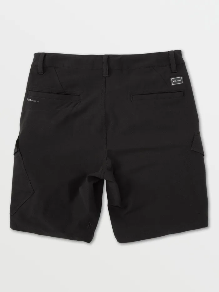 Mens Shorts Volcom Country Days Hybrid Shorts 8211 Black