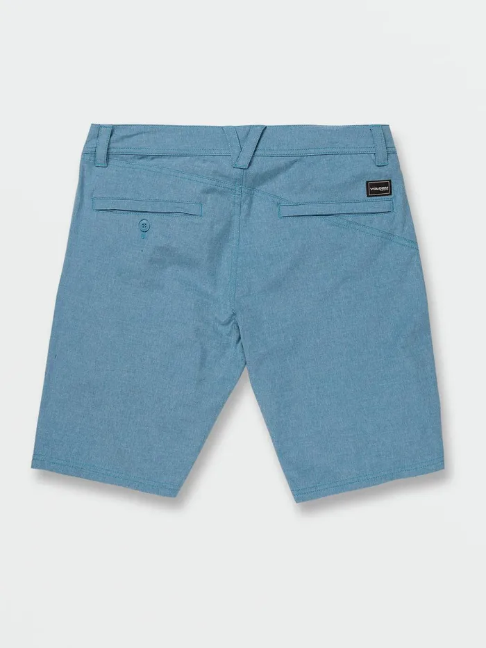 Mens Shorts Volcom Frickin Cross Shred Static Shorts 8211 Celestial Blue