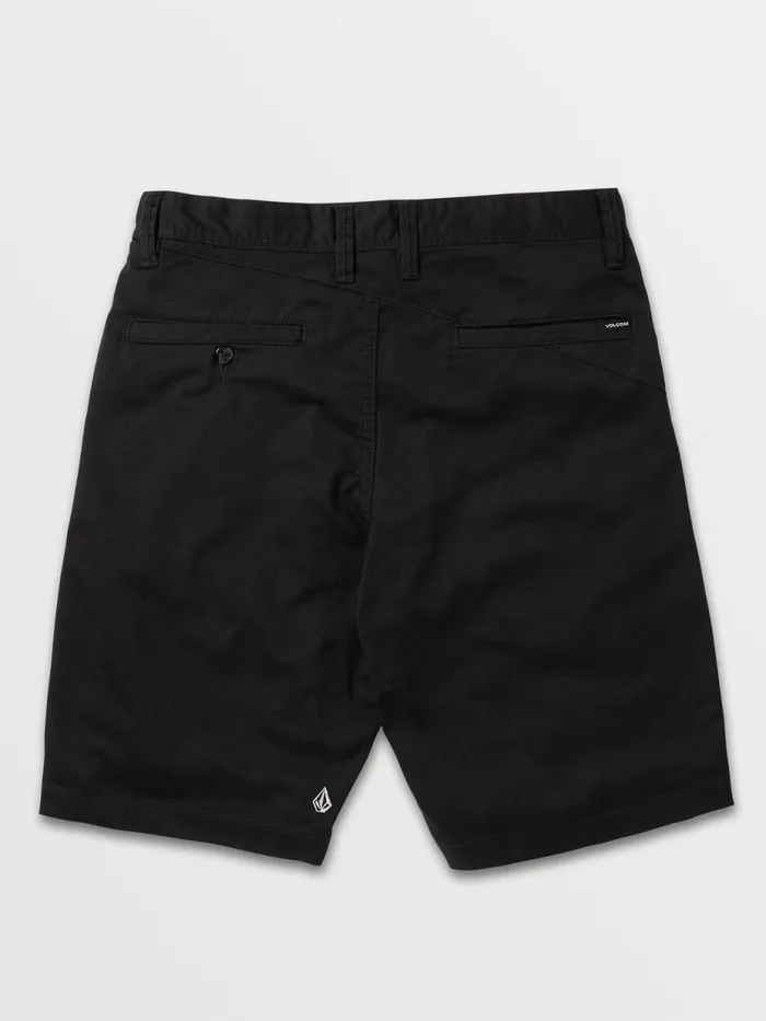 Mens Shorts Volcom Frickin Modern Stretch Shorts 8211 Black