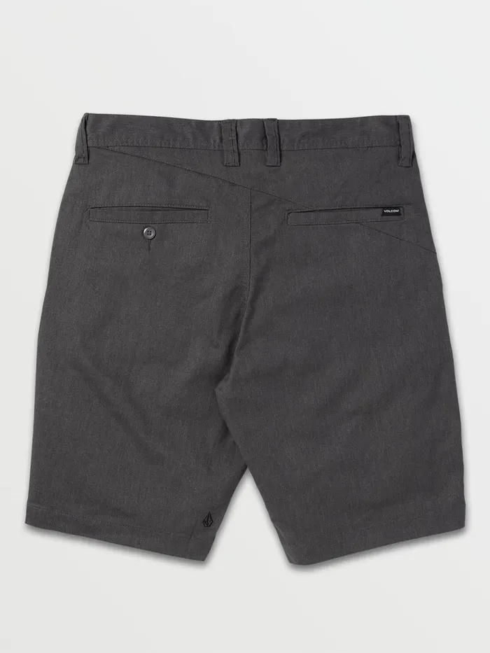 Mens Shorts Volcom Frickin Modern Stretch Shorts 8211 Charcoal Heather