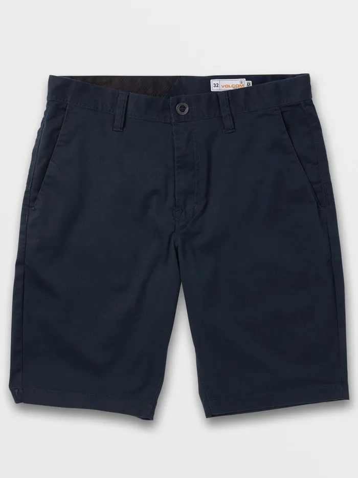 Mens Shorts Volcom Frickin Modern Stretch Shorts 8211 Dark Navy