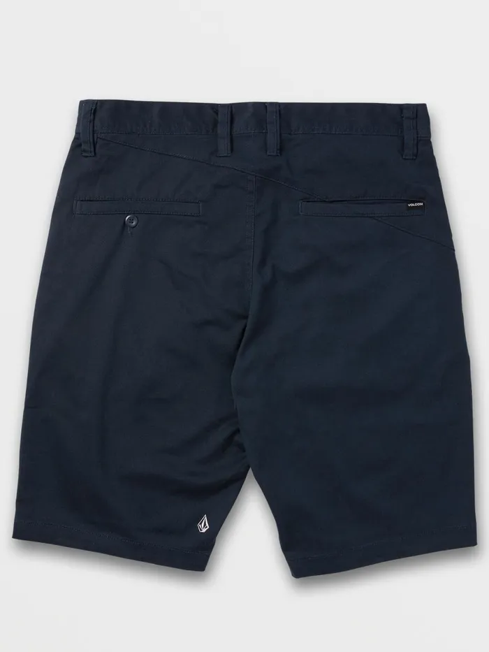 Mens Shorts Volcom Frickin Modern Stretch Shorts 8211 Dark Navy