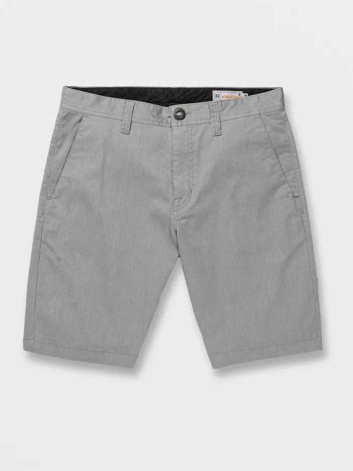 Mens Shorts Volcom Frickin Modern Stretch Shorts 8211 Grey