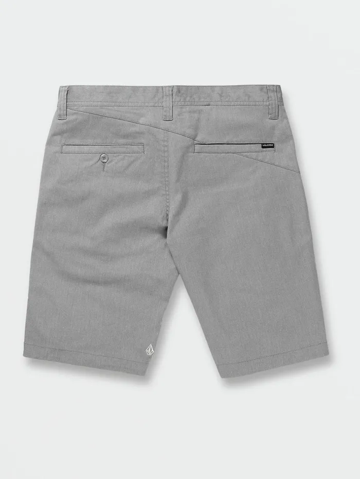 Mens Shorts Volcom Frickin Modern Stretch Shorts 8211 Grey
