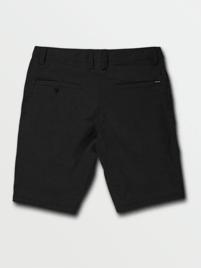 Mens Shorts Volcom Frickin Surf N039 Turf Static 2 Hybrid Shorts 8211 Black Out