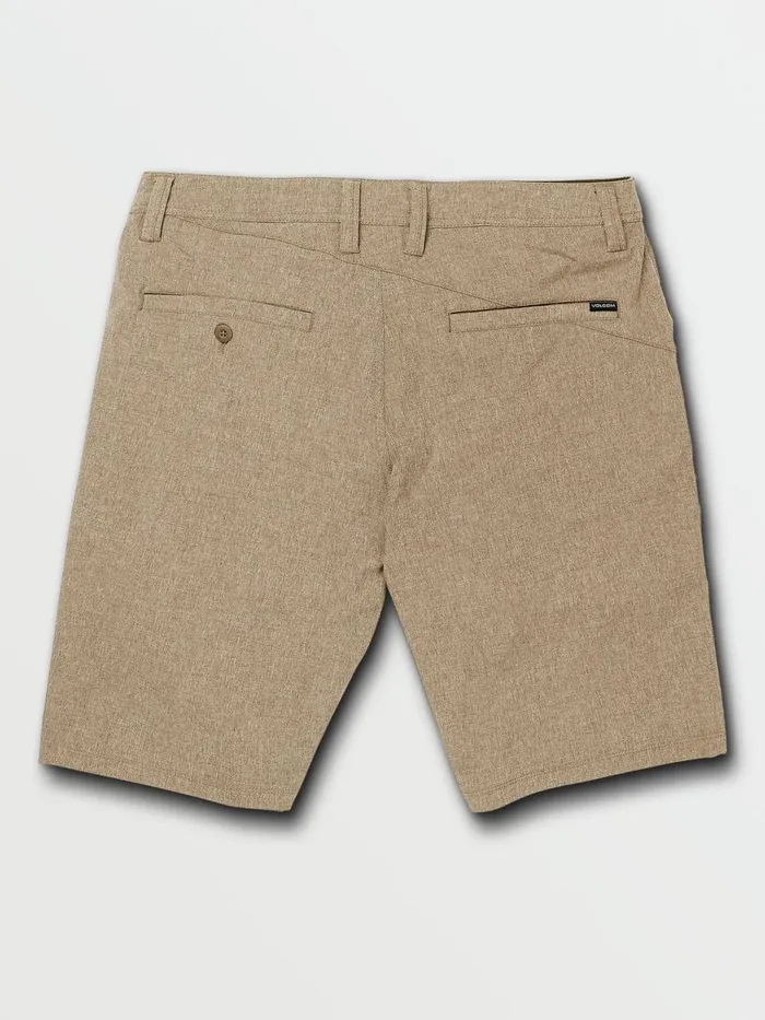 Mens Shorts Volcom Frickin Surf N039 Turf Static 2 Hybrid Shorts 8211 Dark Khaki