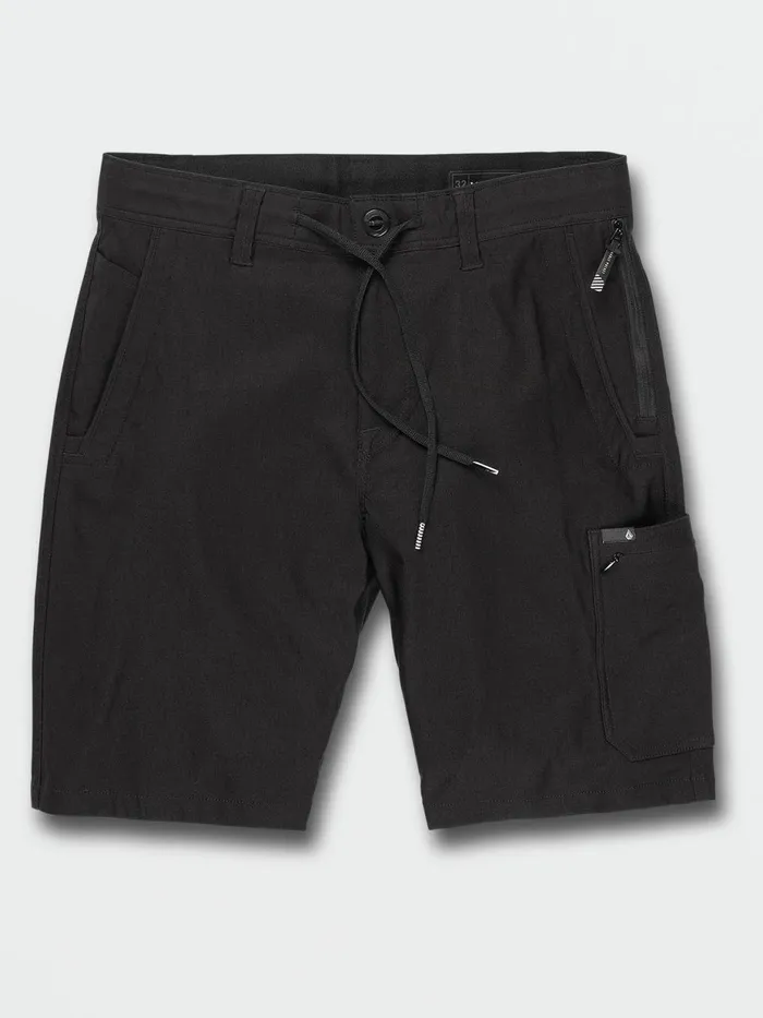 Mens Shorts Volcom Stone Trail Master Shorts 8211 Black