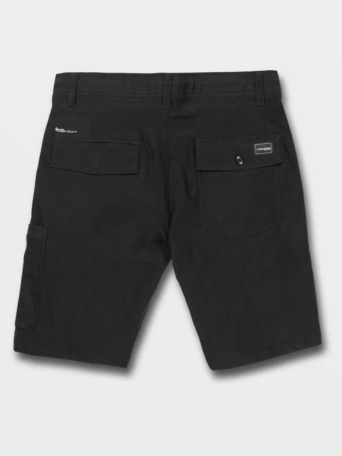 Mens Shorts Volcom Stone Trail Master Shorts 8211 Black