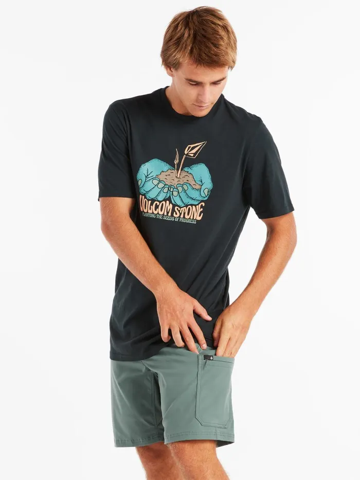 Mens Shorts Volcom Stone Trail Master Shorts 8211 Dark Forest
