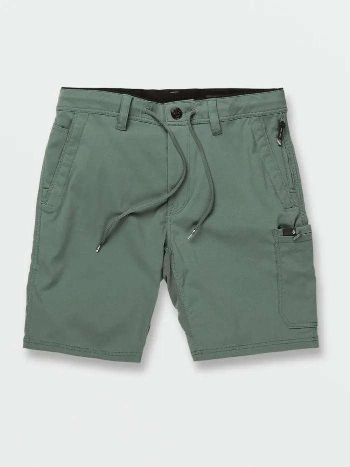 Mens Shorts Volcom Stone Trail Master Shorts 8211 Dark Forest