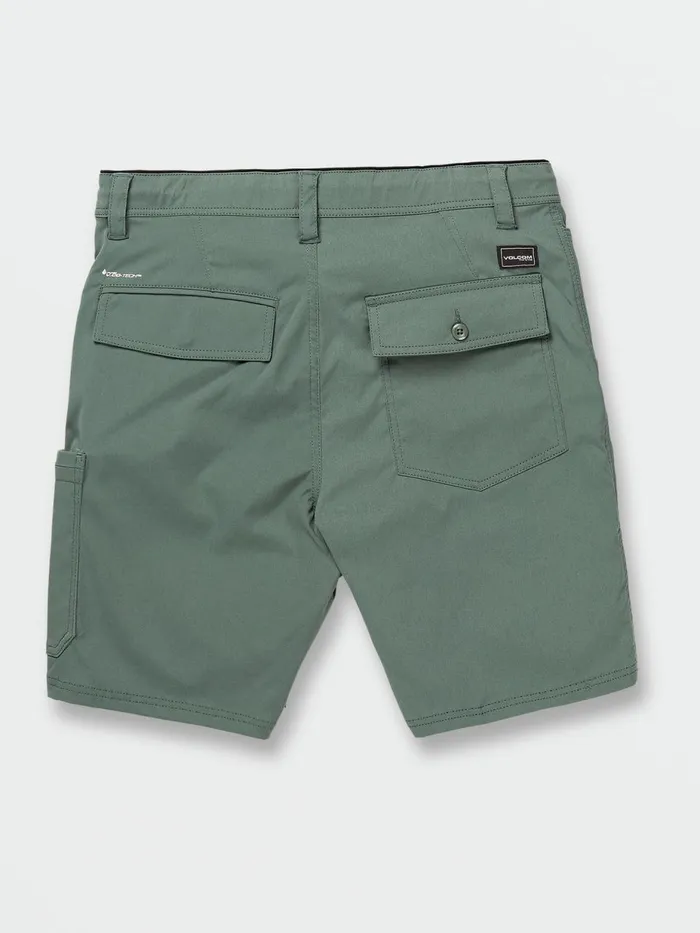 Mens Shorts Volcom Stone Trail Master Shorts 8211 Dark Forest