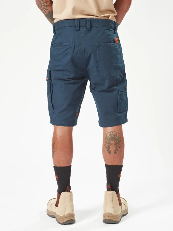 Mens Shorts Volcom Volcom Workwear Caliper Work Shorts 8211 Navy