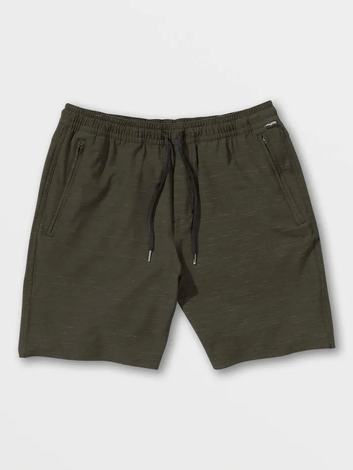 Mens Shorts Volcom Wrecpack Hybrid Shorts 8211 Black