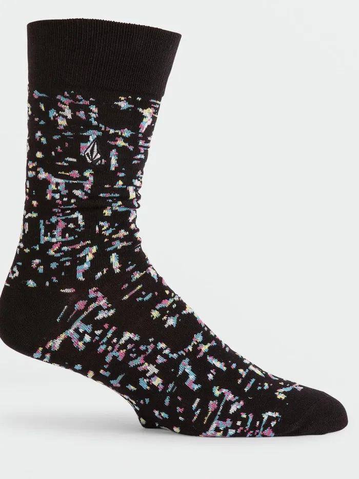 Mens Socks Volcom True Socks 8211 Black