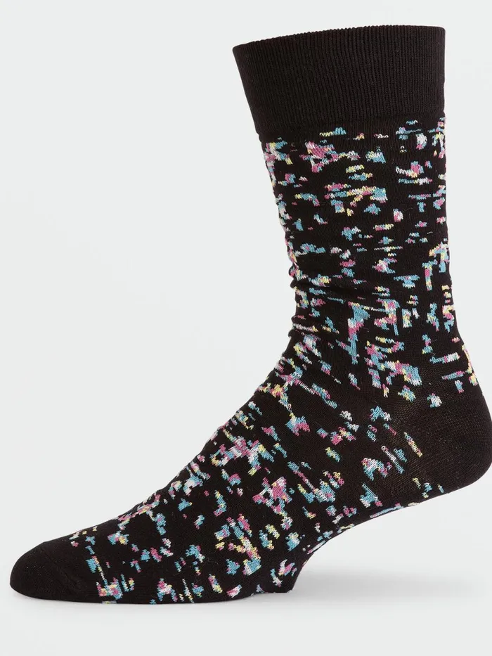 Mens Socks Volcom True Socks 8211 Black