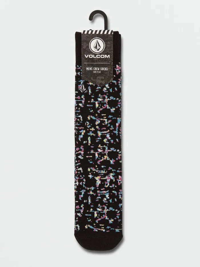 Mens Socks Volcom True Socks 8211 Black