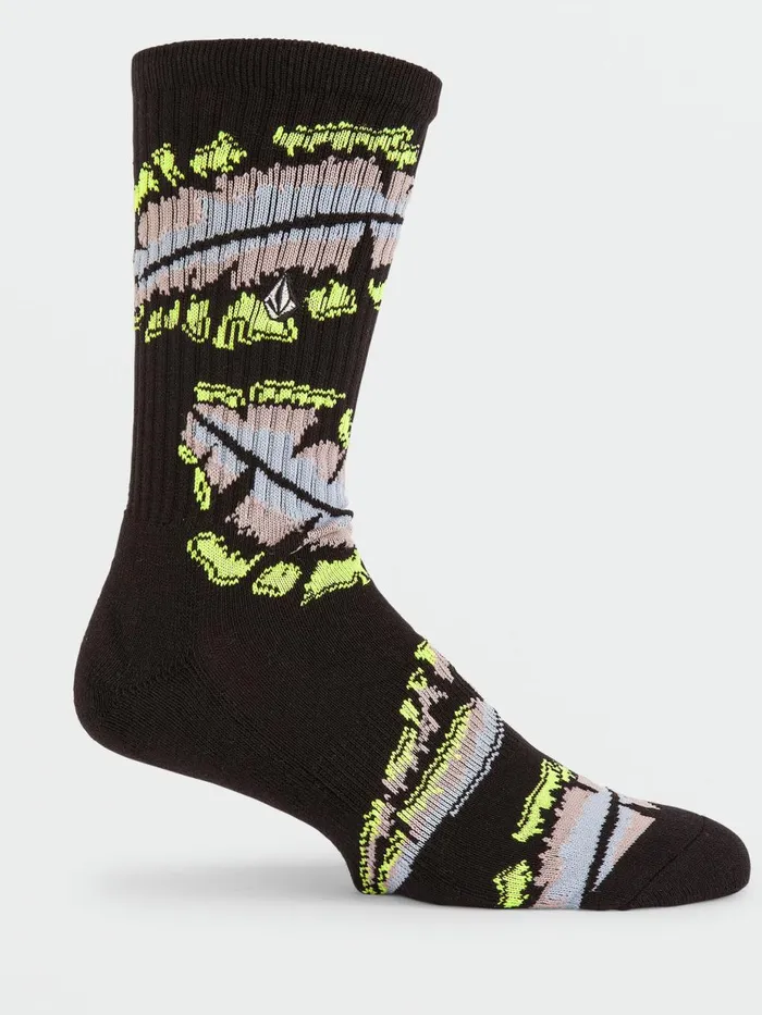 Mens Socks Volcom Vibe Socks 8211 Black