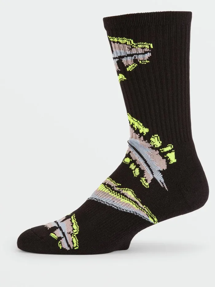 Mens Socks Volcom Vibe Socks 8211 Black