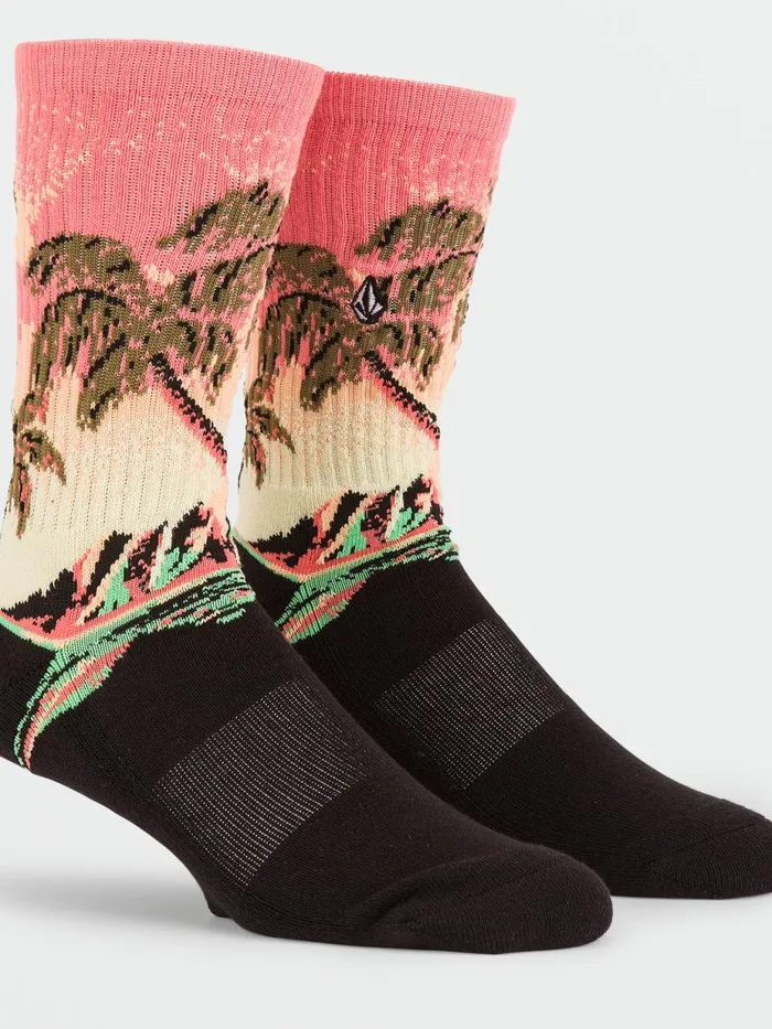 Mens Socks Volcom Vibe Socks 8211 Cream Blush