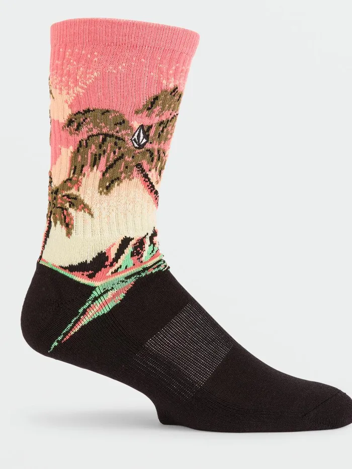 Mens Socks Volcom Vibe Socks 8211 Cream Blush