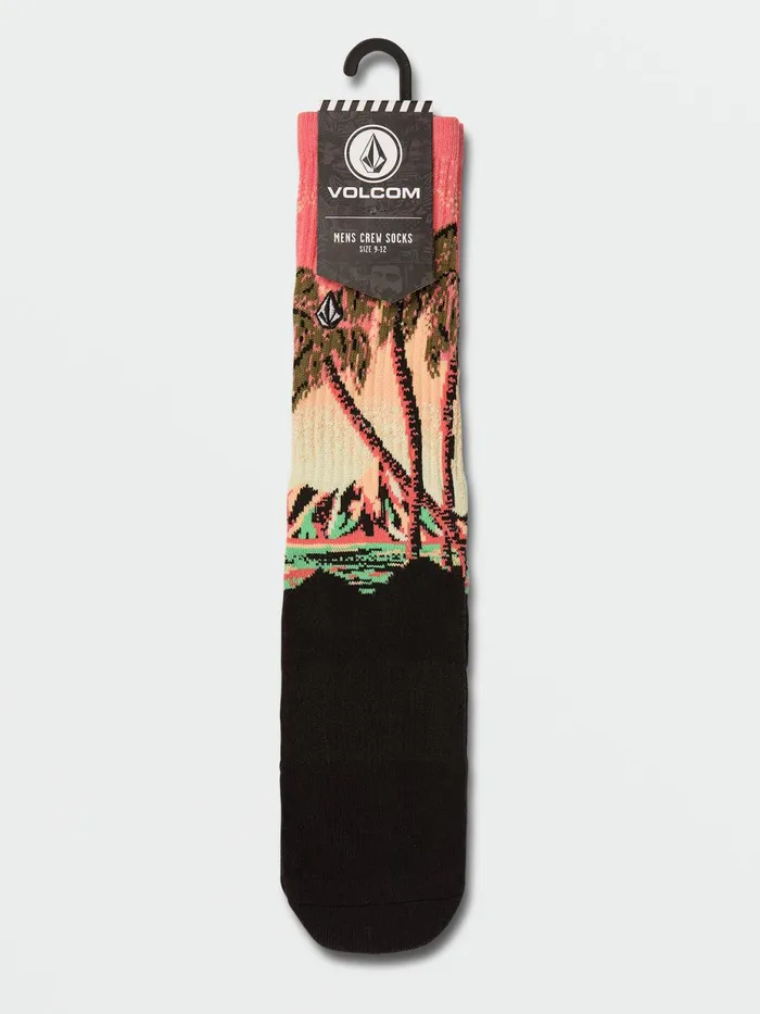 Mens Socks Volcom Vibe Socks 8211 Cream Blush