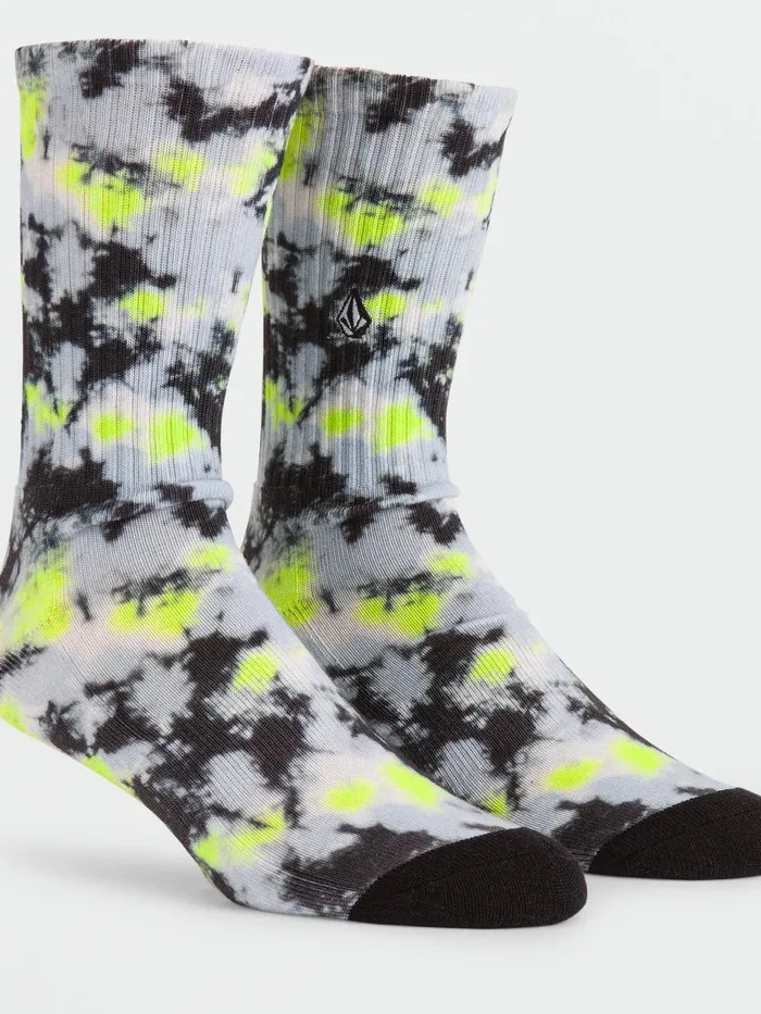 Mens Socks Volcom Vibe Socks 8211 Limeade
