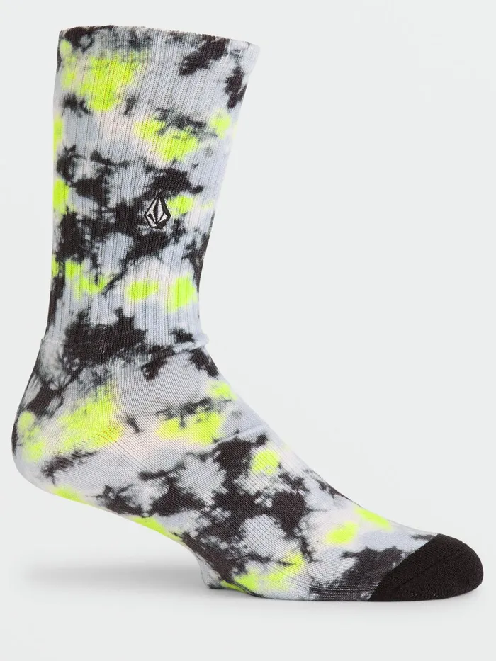 Mens Socks Volcom Vibe Socks 8211 Limeade