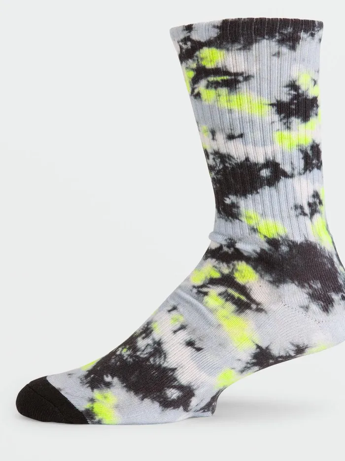 Mens Socks Volcom Vibe Socks 8211 Limeade