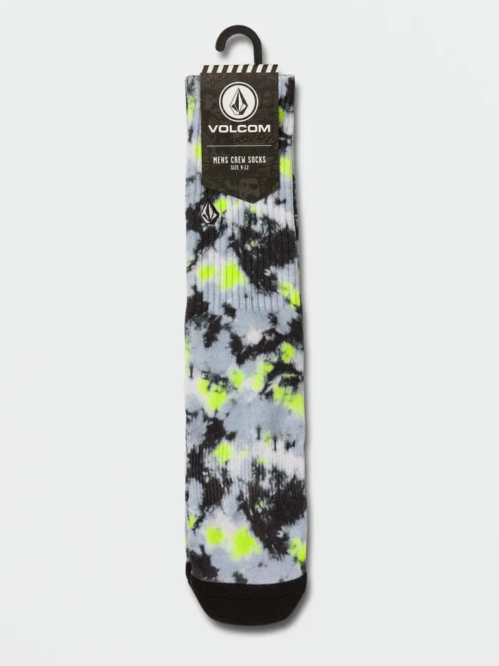 Mens Socks Volcom Vibe Socks 8211 Limeade