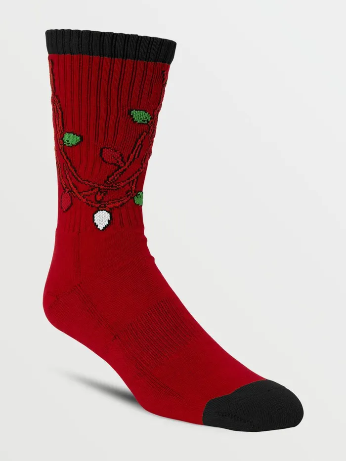 Mens Socks Volcom Vibes Socks Pr 8211 Ribbon Red Mens Socks Volcom Vibes Socks Pr 8211 Ribbon Red