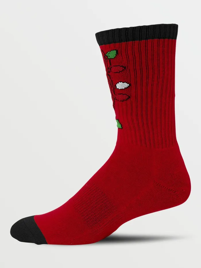 Mens Socks Volcom Vibes Socks Pr 8211 Ribbon Red Mens Socks Volcom Vibes Socks Pr 8211 Ribbon Red