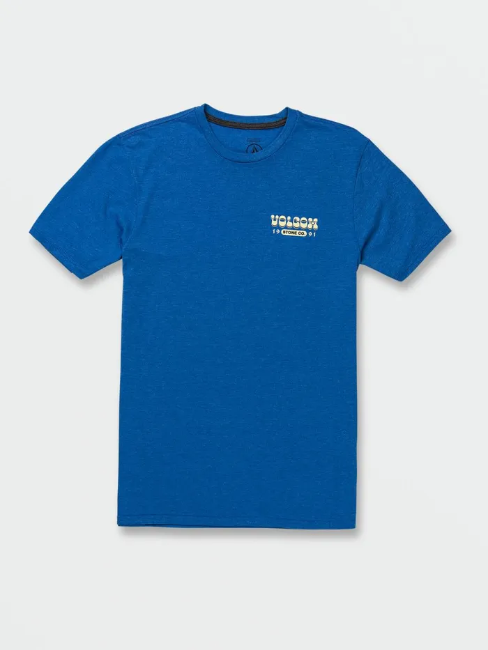 Mens TShirts and Tanks Volcom Anchord Short Sleeve Tee 8211 Royal