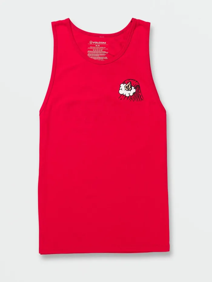 Mens TShirts and Tanks Volcom Breakerbreaker Tank 8211 Red