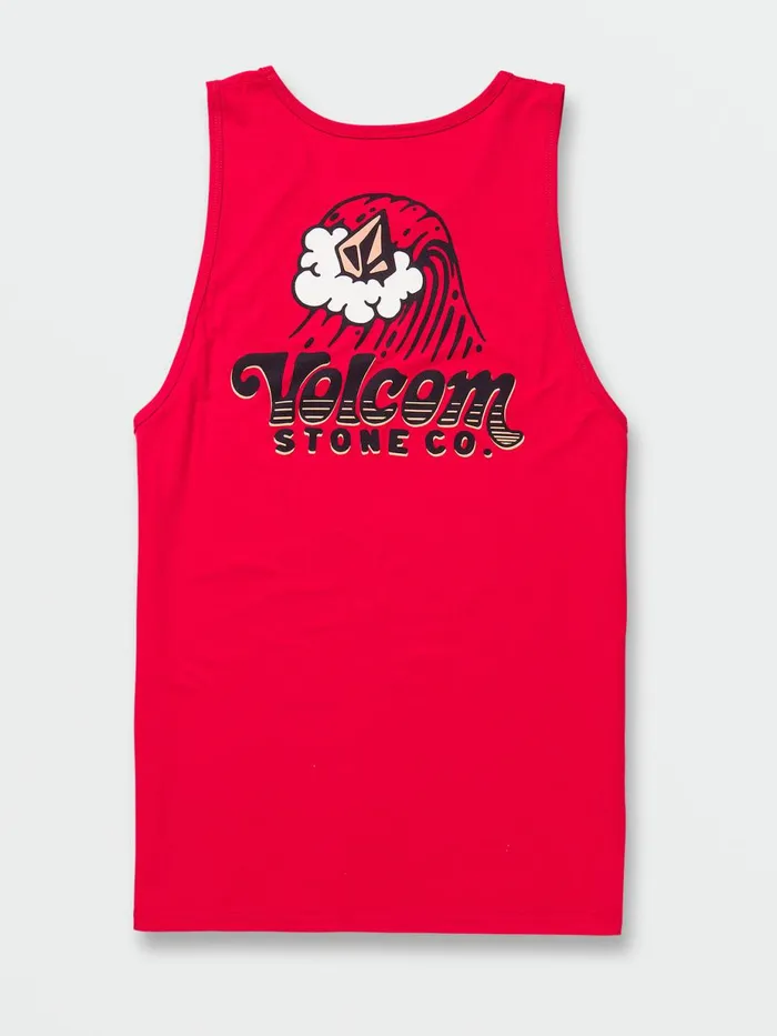 Mens TShirts and Tanks Volcom Breakerbreaker Tank 8211 Red