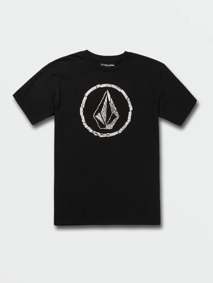 Mens TShirts and Tanks Volcom Circle Stones Short Sleeve Tee 8211 Black Combo