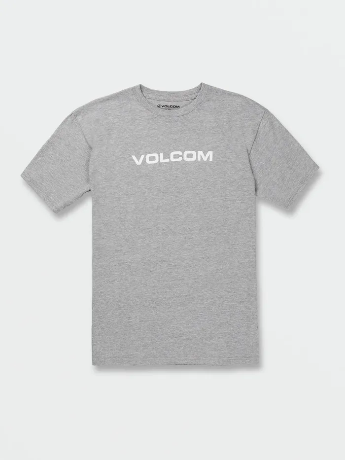 Mens TShirts and Tanks Volcom Euro Short Sleeve Tee 8211 Heather Grey