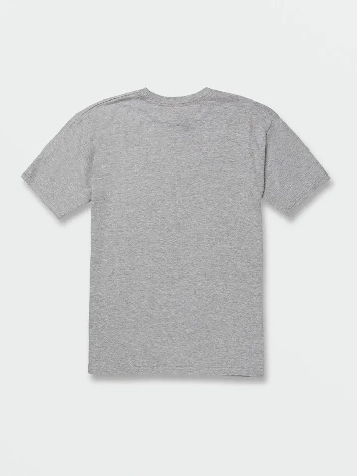 Mens TShirts and Tanks Volcom Euro Short Sleeve Tee 8211 Heather Grey