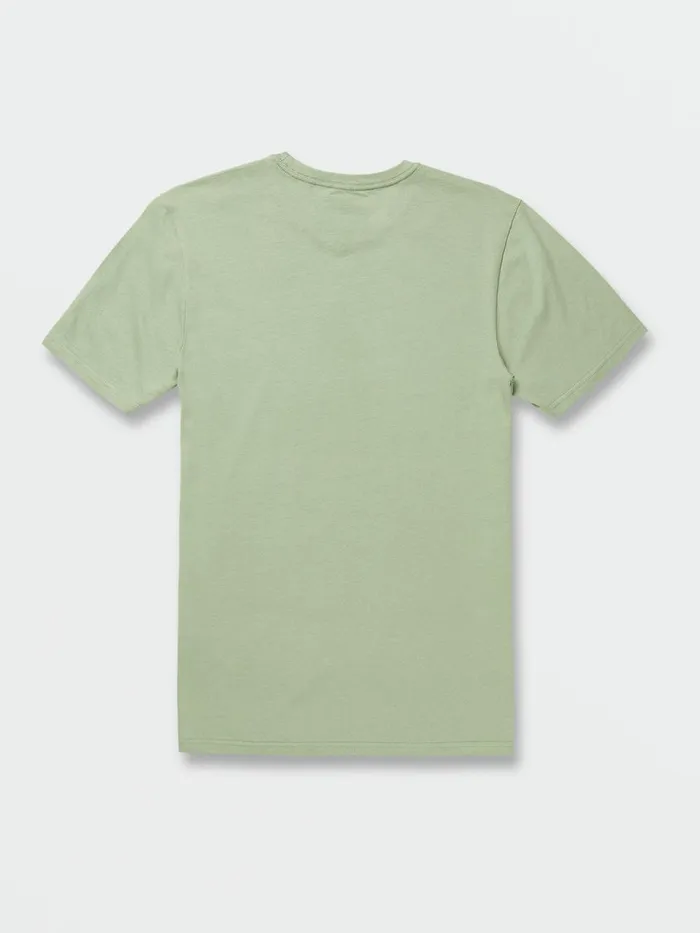 Mens TShirts and Tanks Volcom Global Stone Short Sleeve Tee 8211 Basil