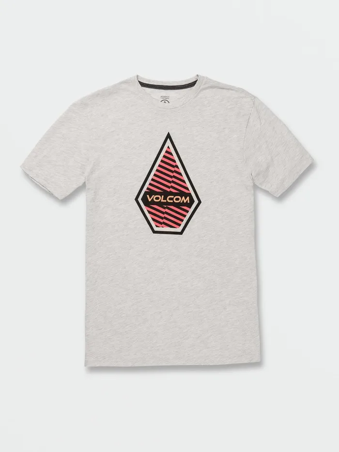 Mens TShirts and Tanks Volcom Interference Short Sleeve Tee 8211 Bone Heather