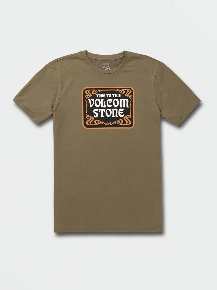 Mens TShirts and Tanks Volcom Nuvorevo Short Sleeve Tee 8211 Military