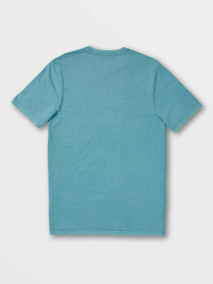 Mens TShirts and Tanks Volcom Party Frog Short Sleeve Tee 8211 Temple Teal