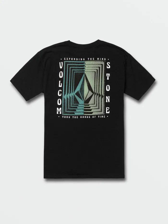 Mens TShirts and Tanks Volcom Reverberation Short Sleeve Tee 8211 Black