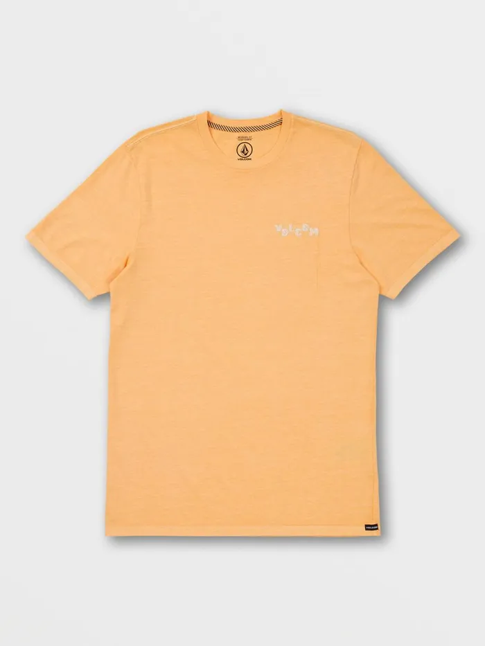 Mens TShirts and Tanks Volcom Staggerly Short Sleeve Tee 8211 Sunfade