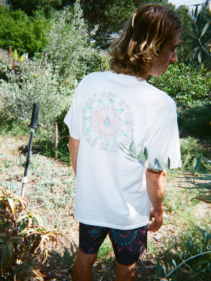 Mens TShirts and Tanks Volcom Star Shields Short Sleeve Tee 8211 White