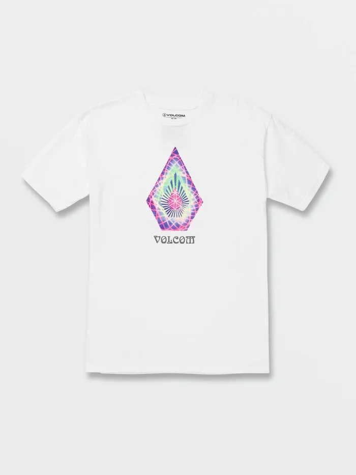Mens TShirts and Tanks Volcom Star Shields Stone Short Sleeve Tee 8211 White