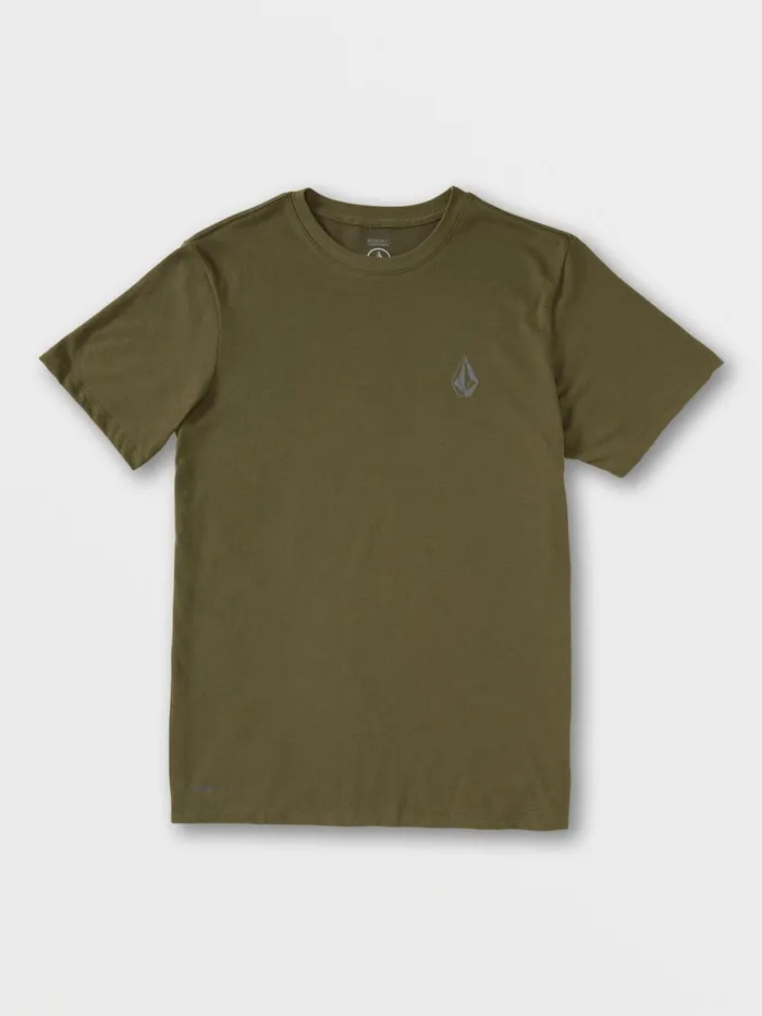 Mens TShirts and Tanks Volcom Stone Tech Short Sleeve Tee 8211 Military