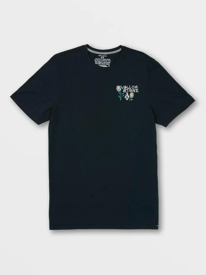 Mens TShirts and Tanks Volcom Surf Vitals Animal Short Sleeve Tee 8211 Black