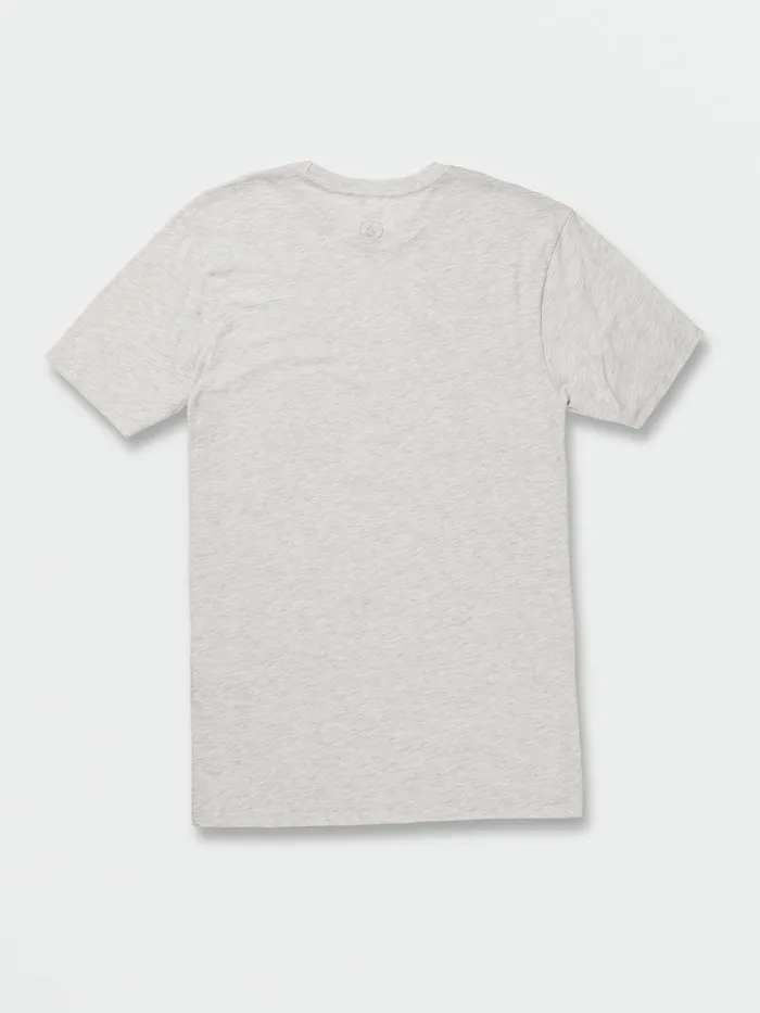 Mens TShirts and Tanks Volcom Tristone Short Sleeve Tee Tee 8211 Bone Heather